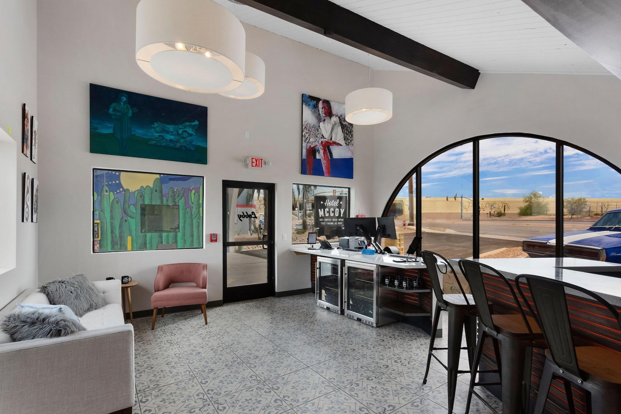 Hotel Mccoy - Art, Coffee, Beer, Wine Tucson Kültér fotó